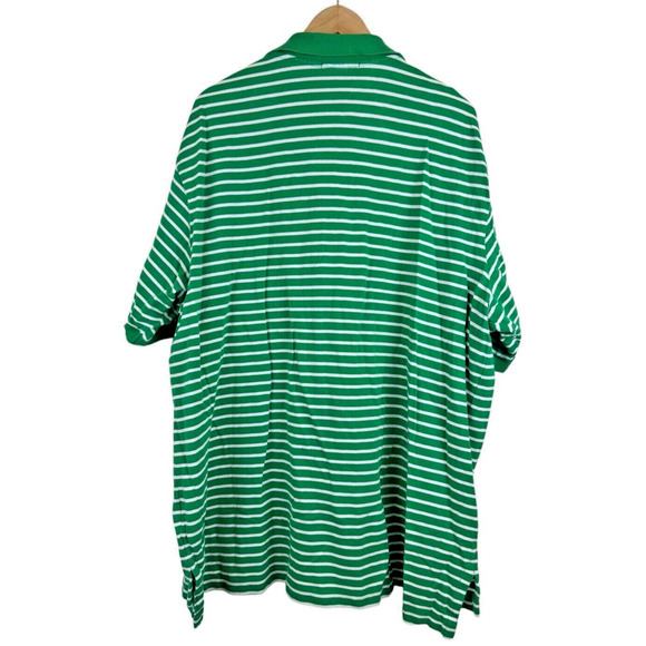 Polo by Ralph Lauren Men's Polo Shirt 3XB Blue Stripe Pink Pony - Picture 5 of 5